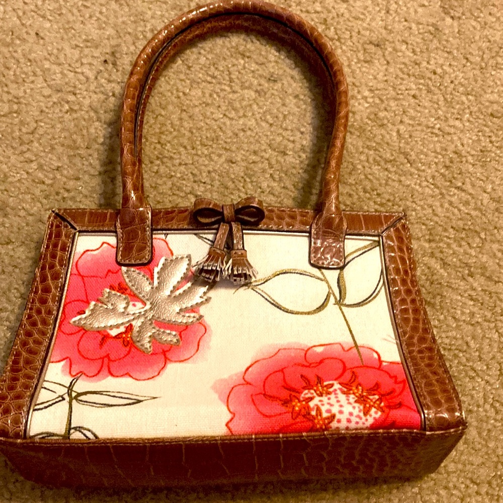 Vintage Cute Liz Claiborne Floral Purse